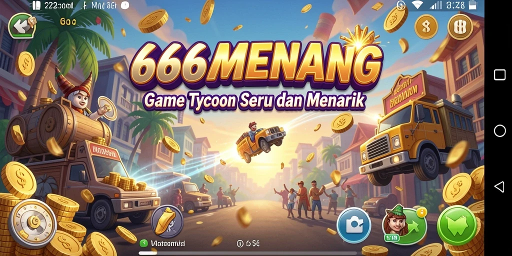 Tampilan gameplay Tycoon yang menarik dari 666MENANG.