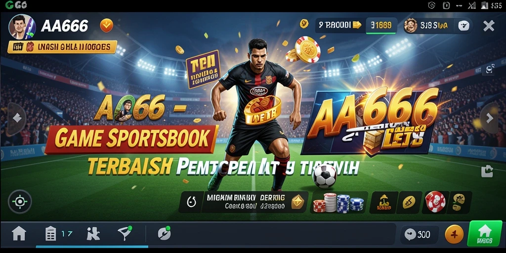 Tampilan antarmuka gameplay AA666 yang menarik dan intuitif.