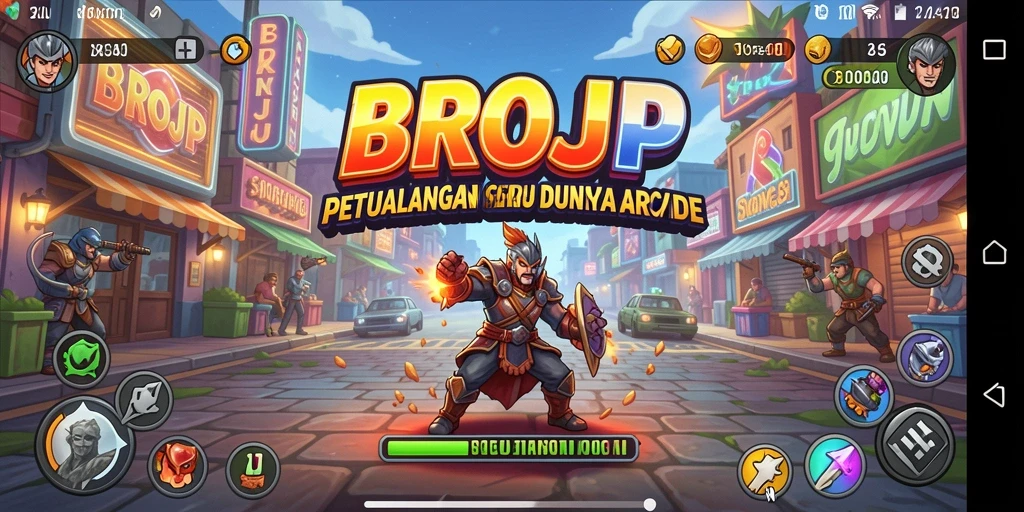 Menampilkan gameplay menawan dari BROJP dengan tantangan seru.