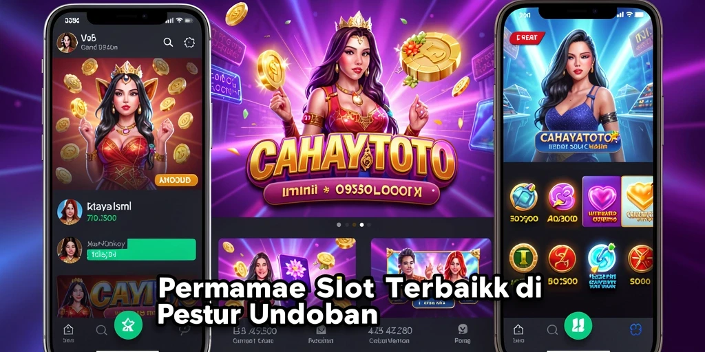 Gameplay slot yang menarik dengan fitur bonus dan jackpot.