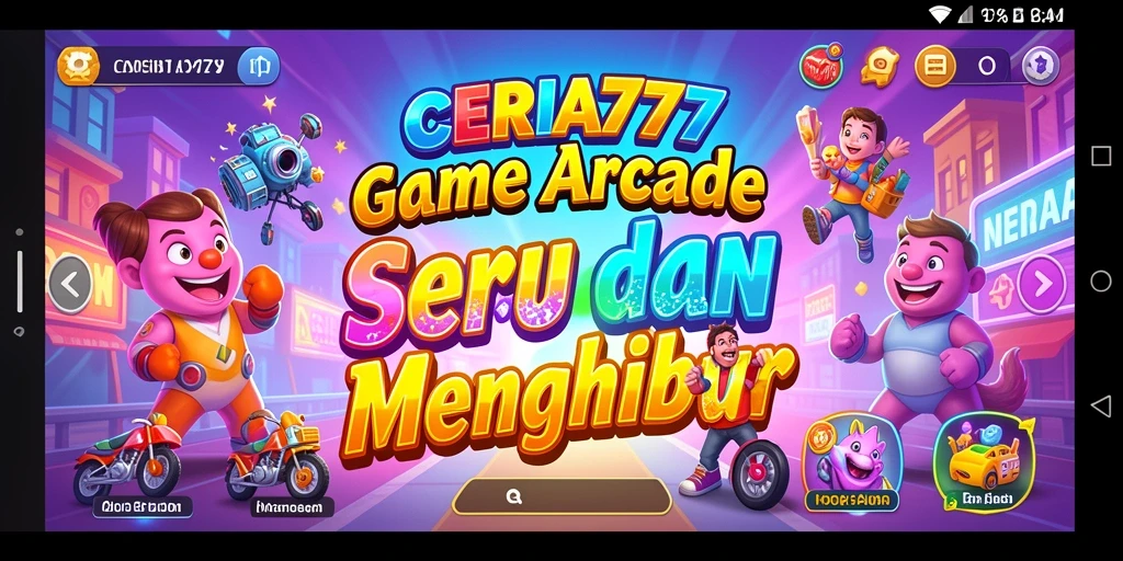 Tampilan gameplay menarik dari CERIA777 dengan grafik yang cerah.
