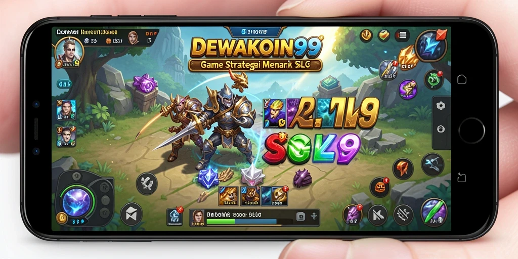 Tampilan gameplay menarik dan strategi mendalam.