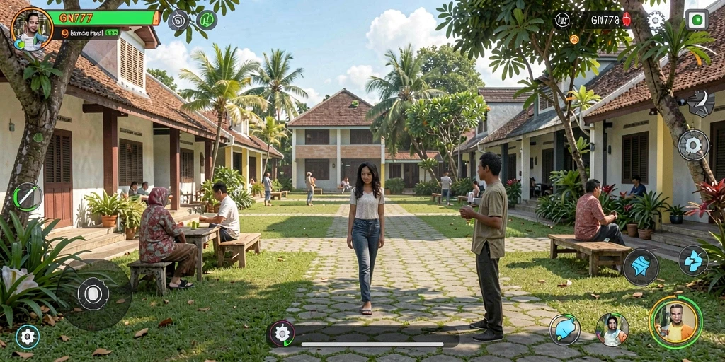 Gameplay GN777 yang seru dan penuh warna.