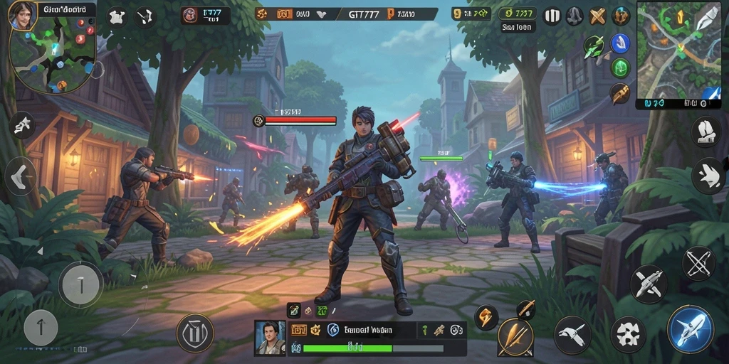 Gameplay GT777 yang realistis dalam dunia simulasi yang dinamis.