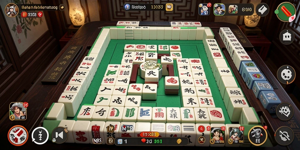 Screenshot IN88 menampilkan permainan Mahjong yang menarik dan menantang.