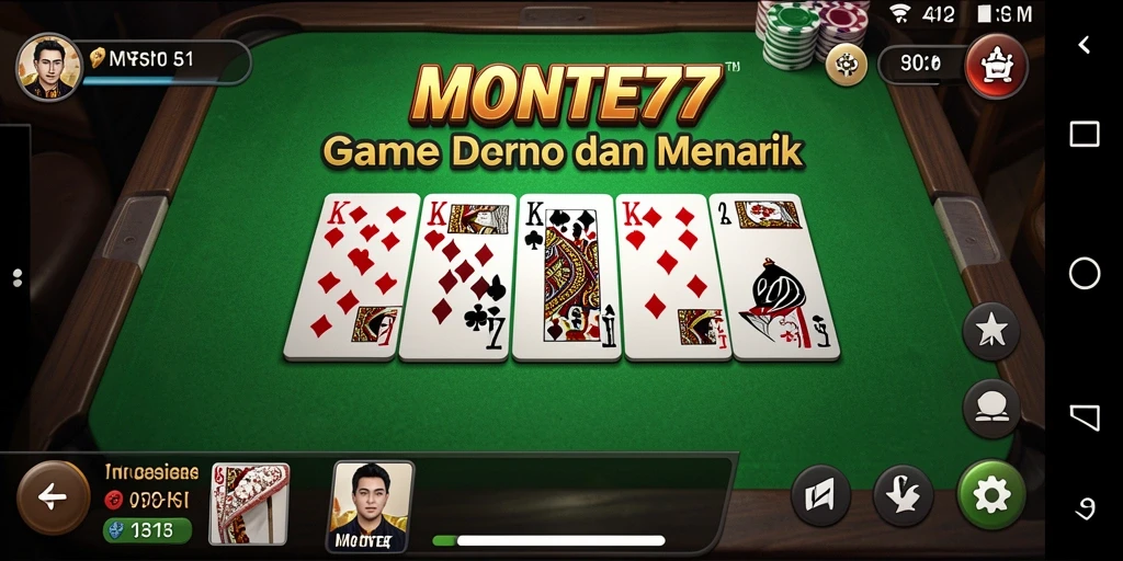 Gameplay Domino yang seru dan interaktif di MONTE77.