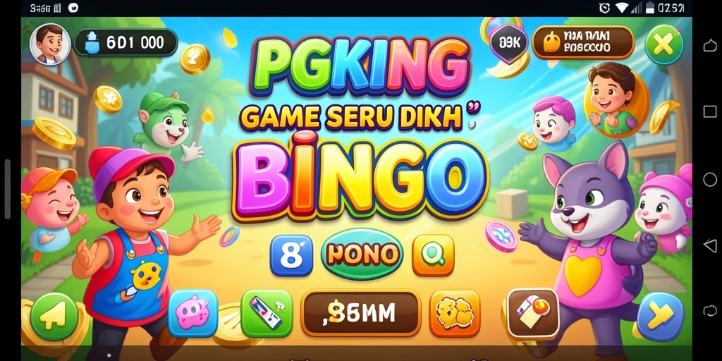Screenshot PGKING menampilkan gameplay seru dengan teman-teman.