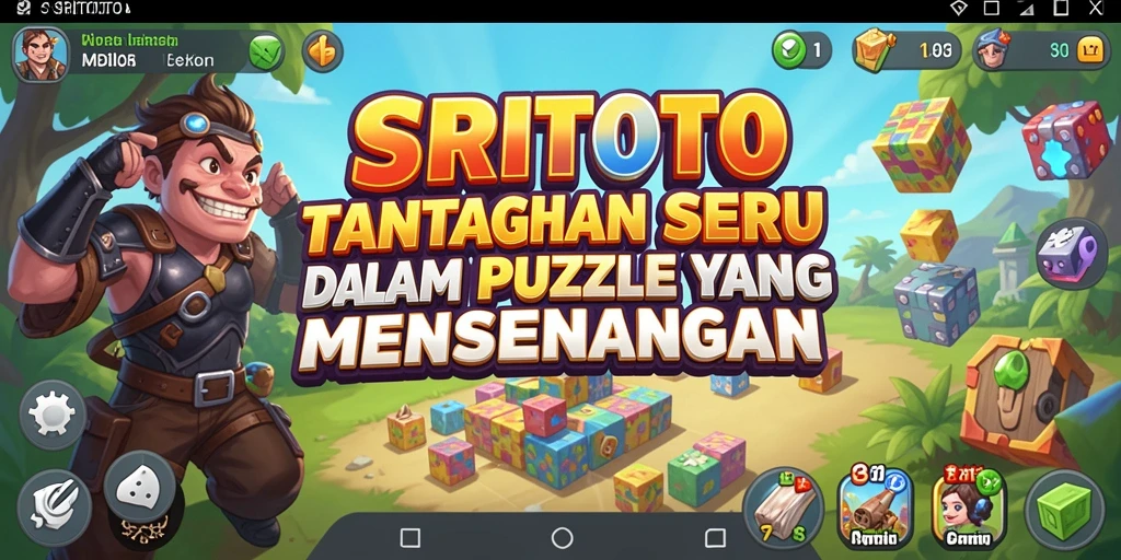 Tampilan gameplay SRITOTO yang seru dan menantang.