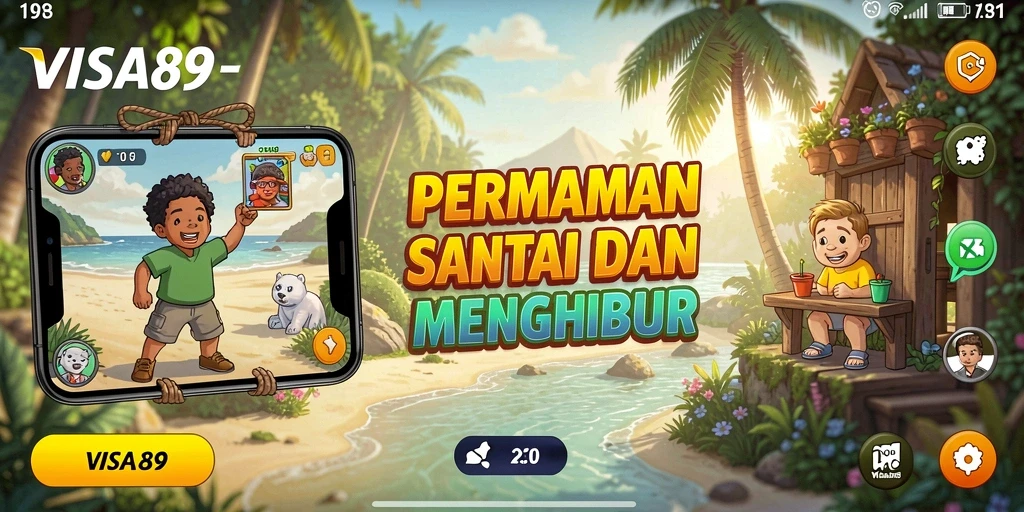 Gambaran menawan dari gameplay casual yang seru.